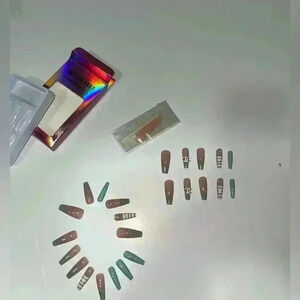 Beautiful  Designer reusable Press on nails